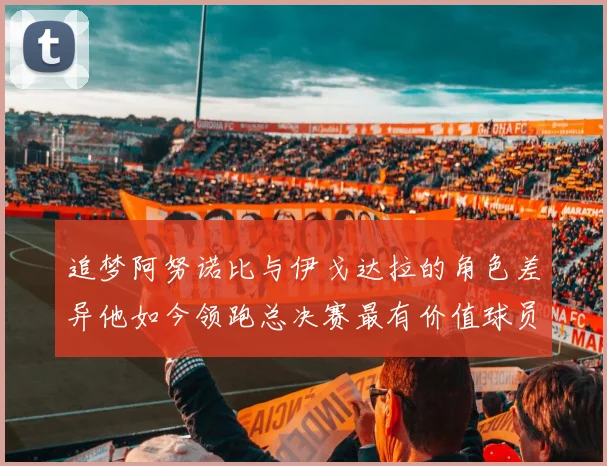 追梦阿努诺比与伊戈达拉的角色差异他如今领跑总决赛最有价值球员